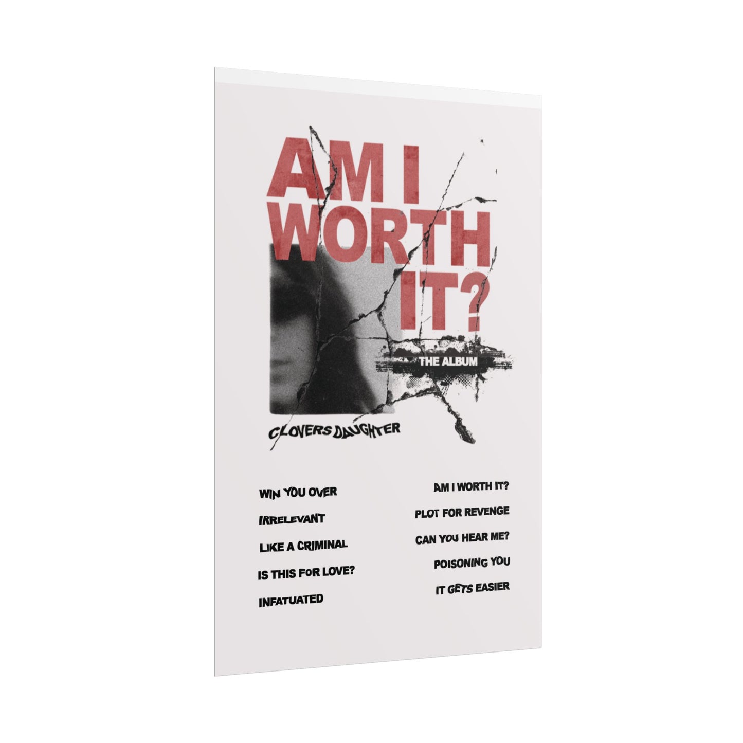 AM I WORTH IT? POSTER